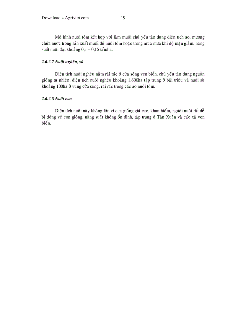 image for page Khảo sát hiện trạng nuôi tôm sú thâm canh tại xã Vĩnh An huyện Ba Tri tỉnh Bến Tre