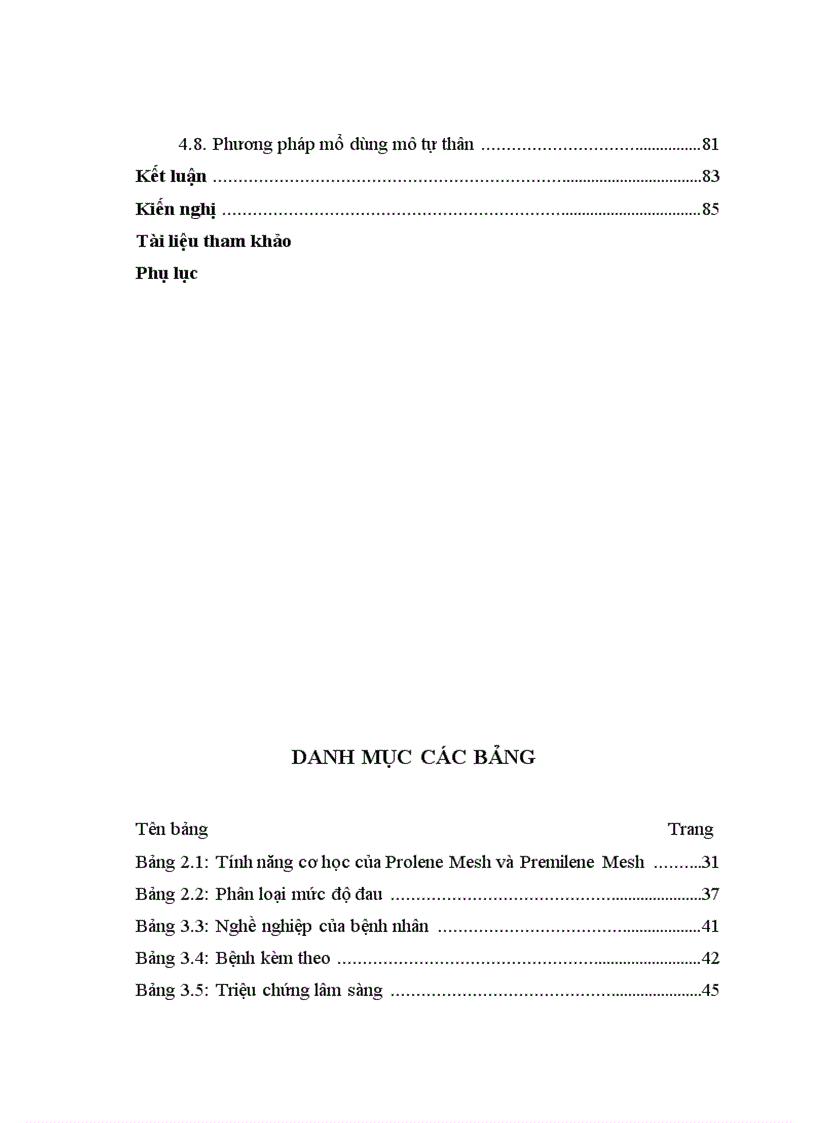 image for page Nghiên cứu đặc điểm lâm sàng cận lâm sàng và kết quả điều trị thoát vị bẹn bằng mổ mở đặt mảnh ghép theo Lichtenstein tại Cần Thơ