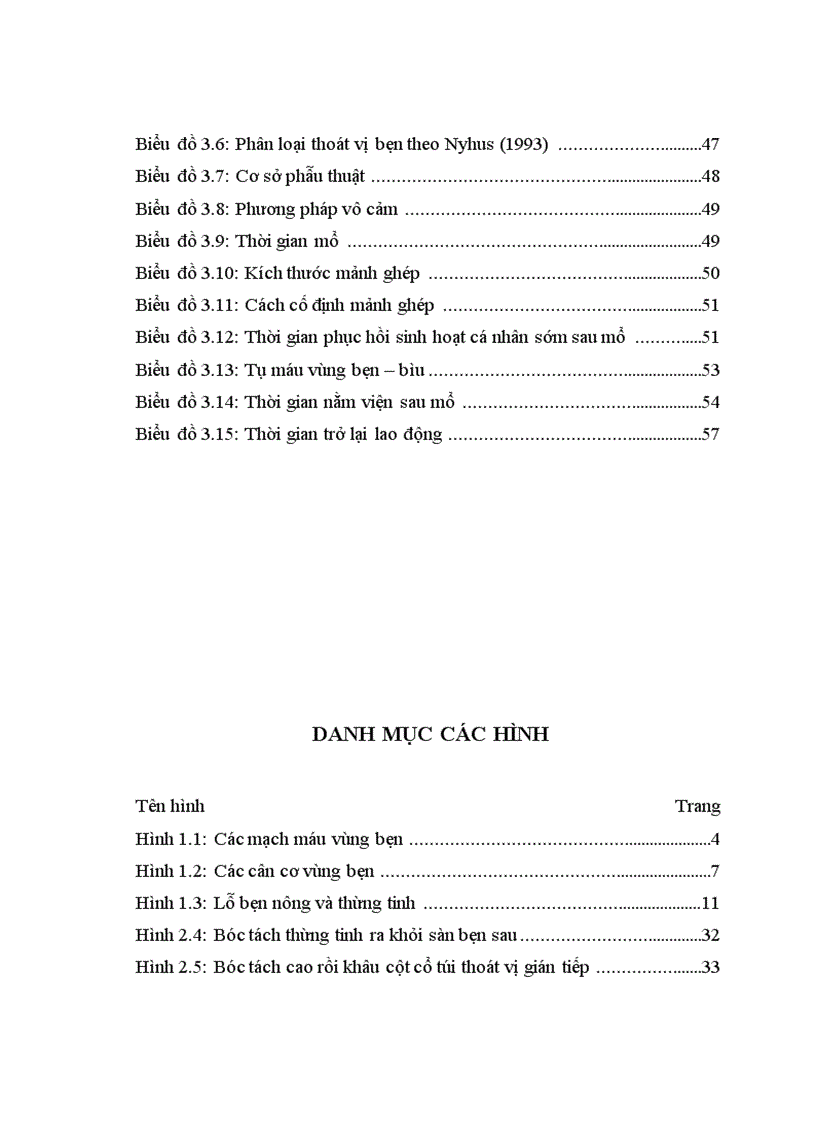 image for page Nghiên cứu đặc điểm lâm sàng cận lâm sàng và kết quả điều trị thoát vị bẹn bằng mổ mở đặt mảnh ghép theo Lichtenstein tại Cần Thơ