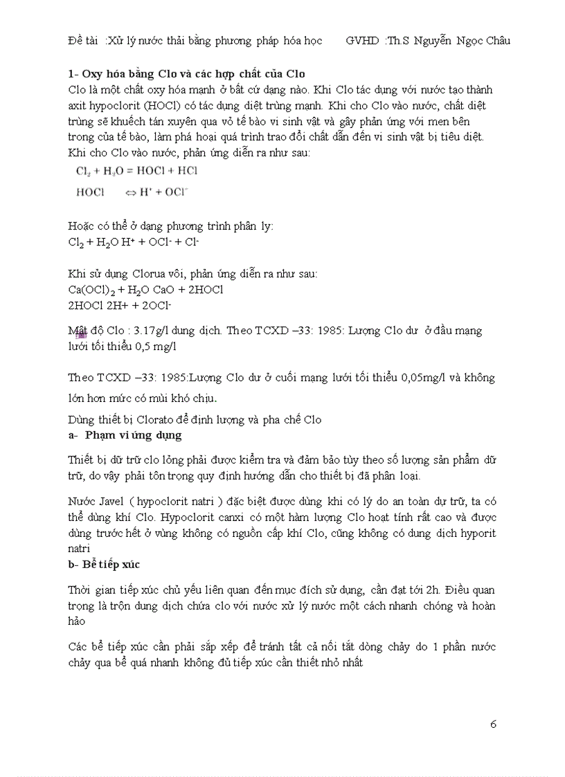 image for page Xử lý nước thải bằng phương pháp hóa học