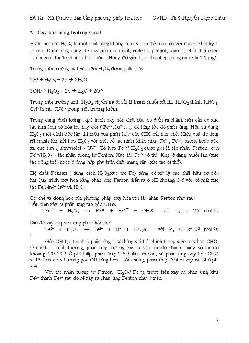 image for page Xử lý nước thải bằng phương pháp hóa học