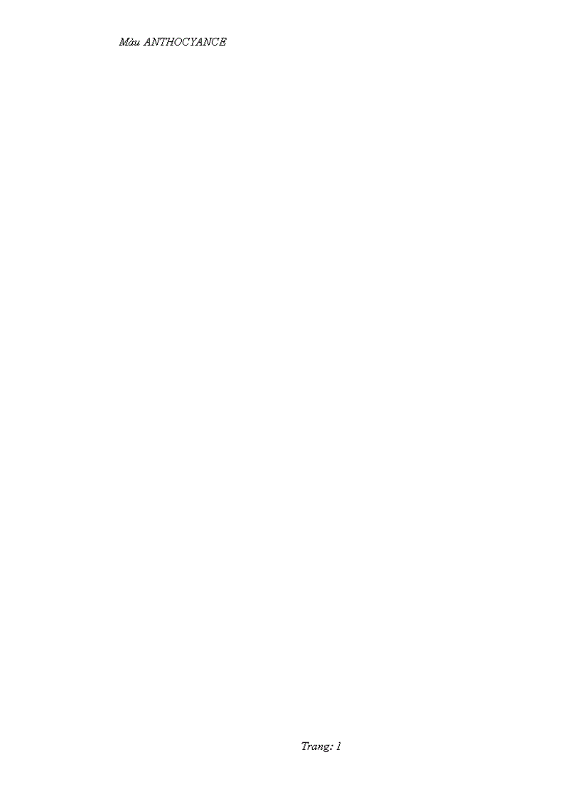 image for page Tổng quan về các nguyên liệu chứa màu anthocyanin
