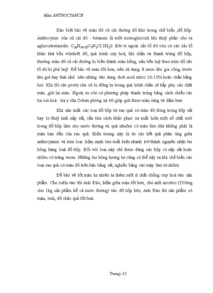 image for page Tổng quan về các nguyên liệu chứa màu anthocyanin