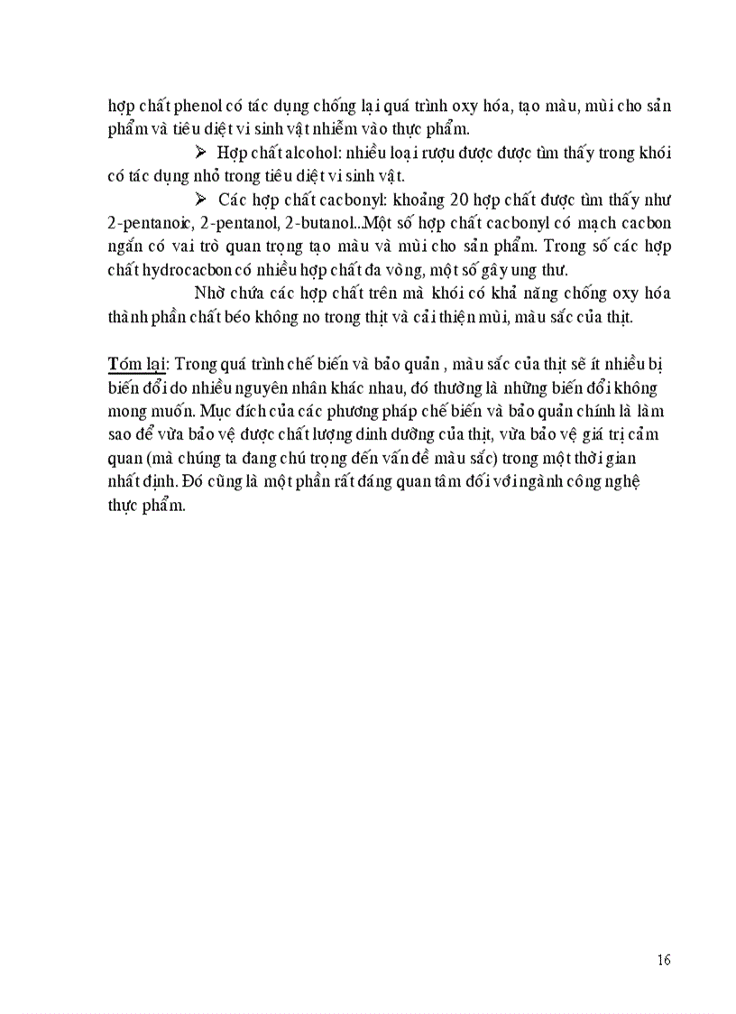 image for page Những biến đổi màu của thịt trong chế biến và bảo quản