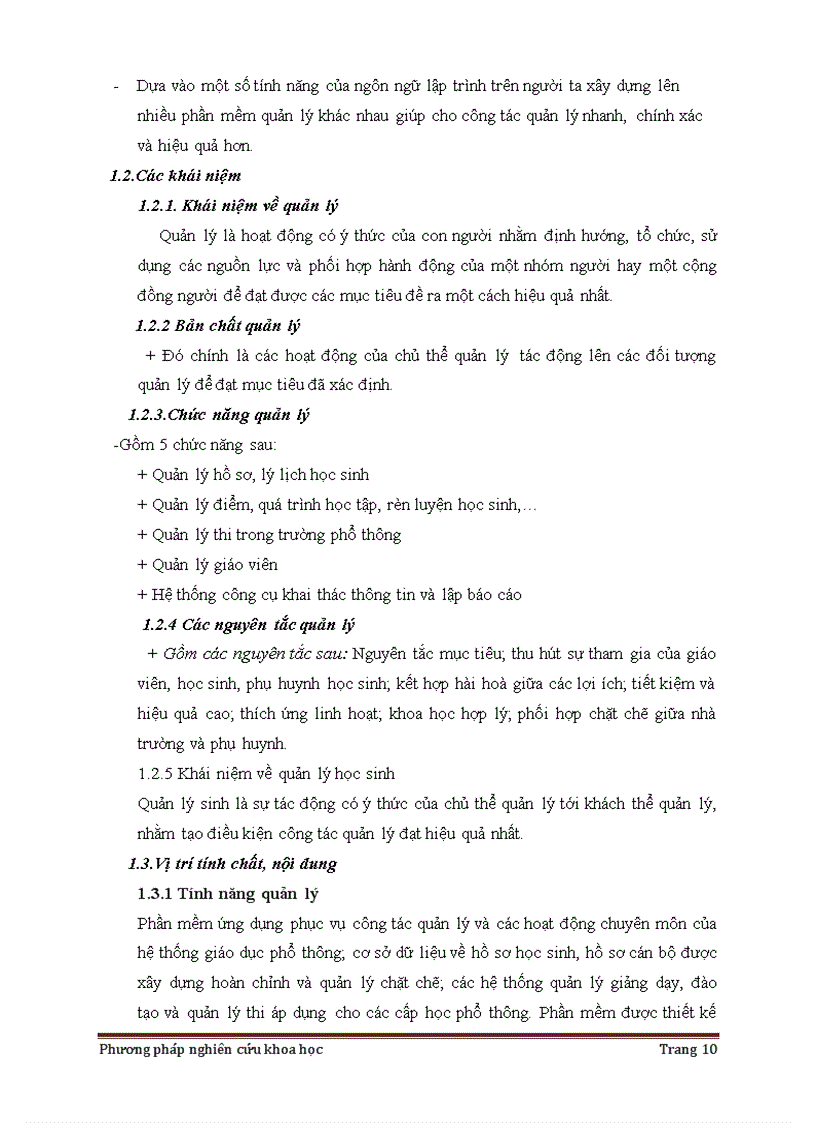 image for page Quản lý học sinh và giáo viên trong một trường phổ thông