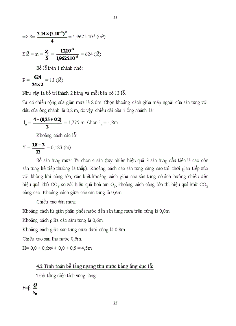 image for page THIẾT KẾ TRẠM XỬ LÝ NƯỚC CẤP CHO KHU DÂN CƯ XÃ XUÂN THỚI THƯỢNG CÔNG SUẤT 8500 m3NGĐ