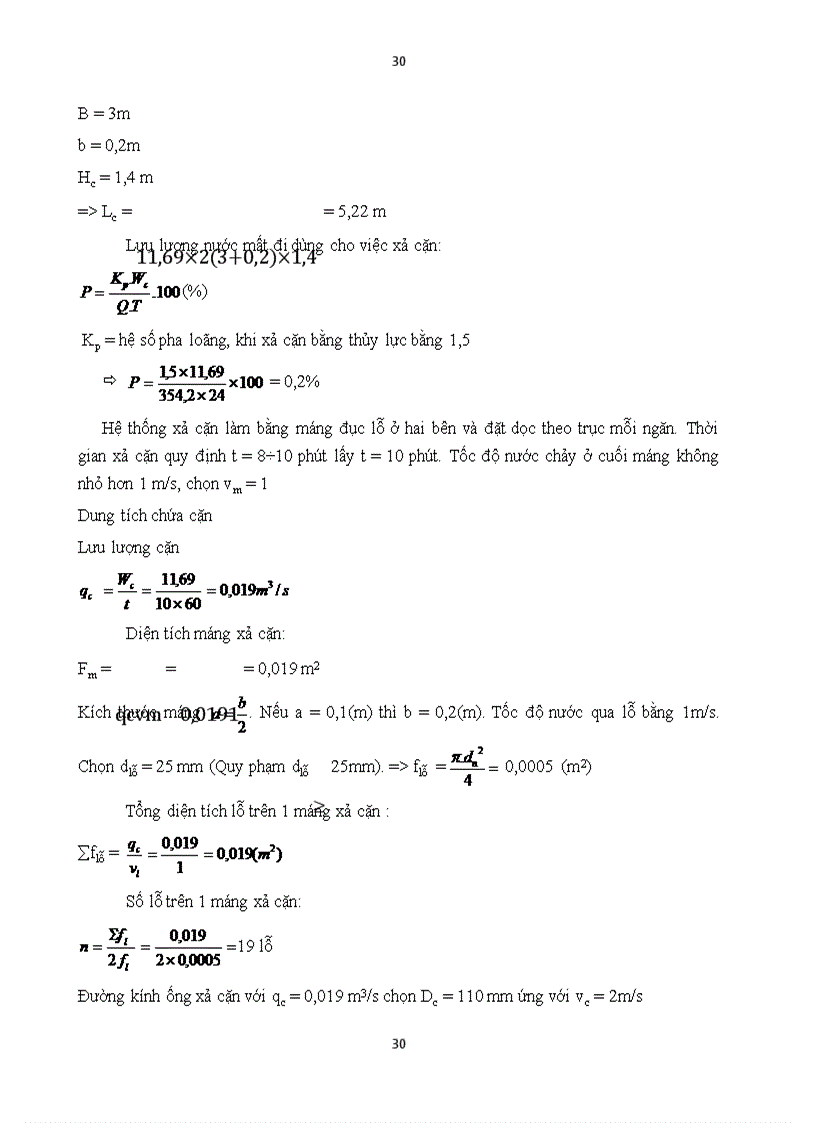 image for page THIẾT KẾ TRẠM XỬ LÝ NƯỚC CẤP CHO KHU DÂN CƯ XÃ XUÂN THỚI THƯỢNG CÔNG SUẤT 8500 m3NGĐ