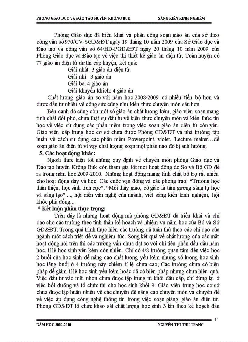 image for page Giải pháp nâng cao chất lượng dạy và học khối THCS