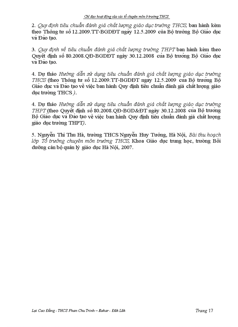 image for page Một số biện pháp chỉ đạo hoạt động các tổ chuyên môn để nâng cao chất lượng day học Sáng kiến kinh nghiệm dạy học