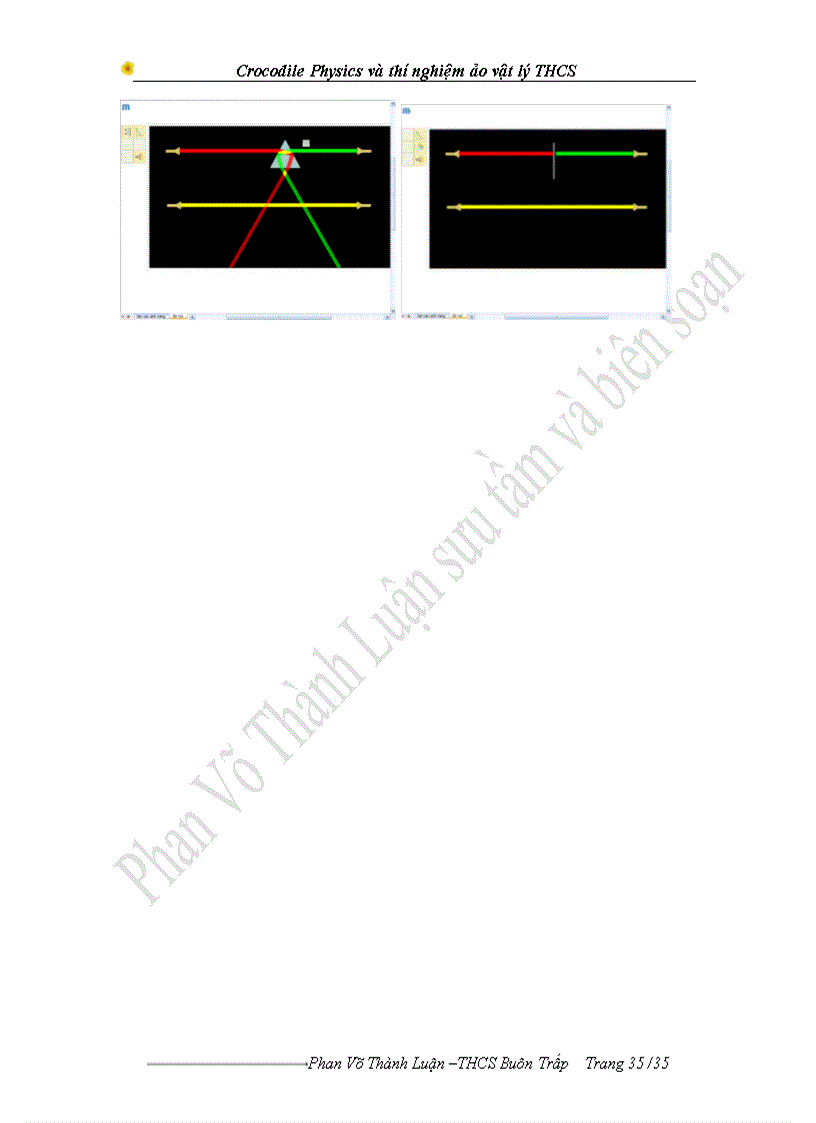 image for page Khai thác chương trình Crocodile Physics vào thiết kế thí nghiệm Vật lý ở trường THCS Sáng kiến kinh nghiệm dạy học