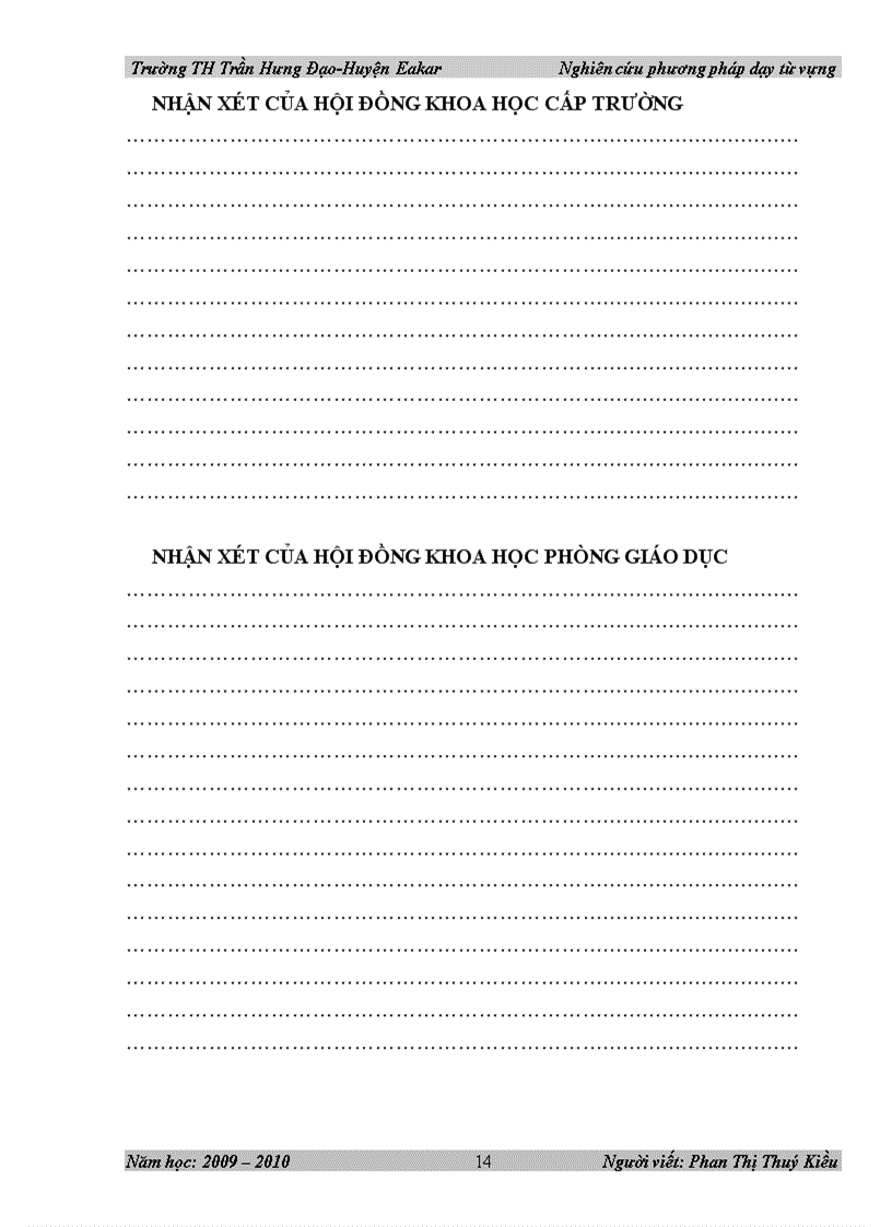 image for page Nghiên cứu phương pháp dạy từ vựng tiếng Anh bậc Tiểu học Sáng kiến kinh nghiệm dạy học