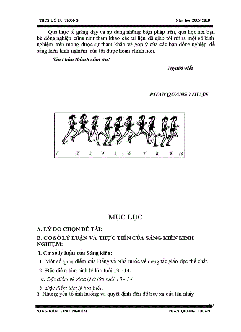 image for page Lựa chọn một số bài tập khắc phục những sai lầm thường mắc phải trong học kỹ thuật chạy đà giậm nhảy của kỹ thuật nhảy xa kiểu ngồi cho học sinh