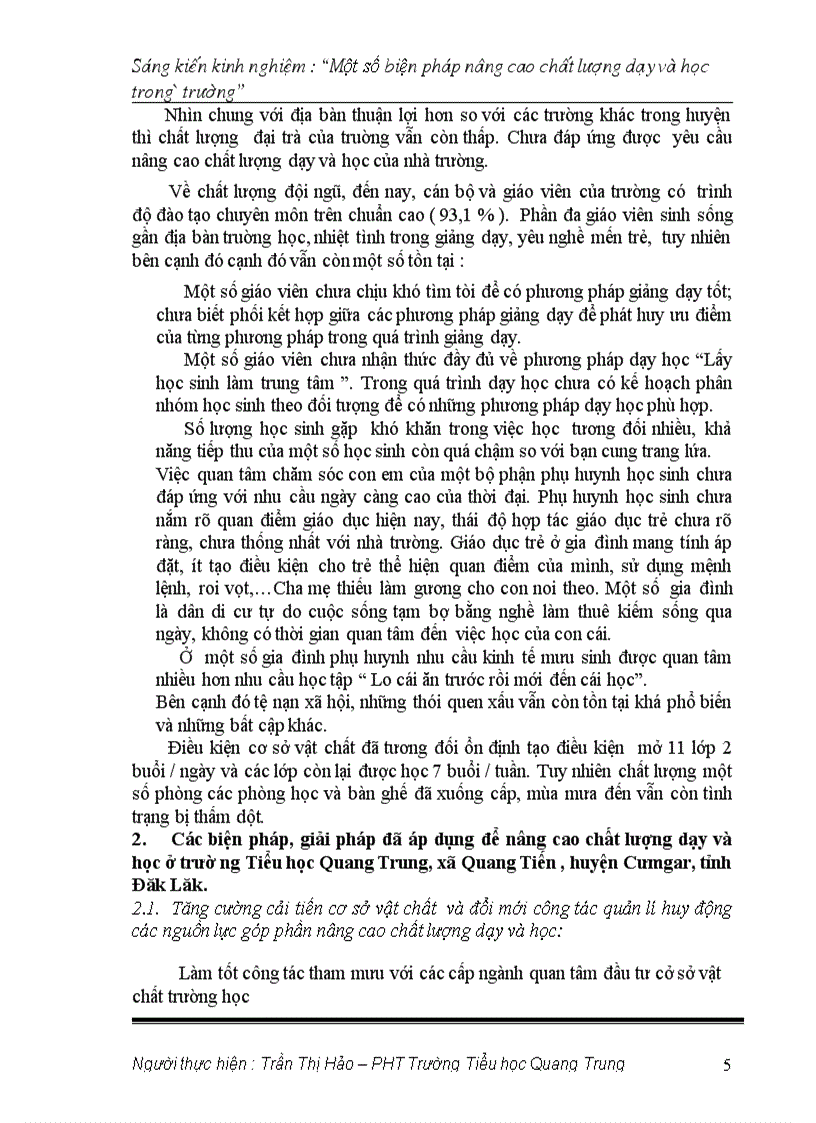 image for page Một số biện pháp nâng cao chất lượng dạy và học Sáng kiến kinh nghiệm dạy học