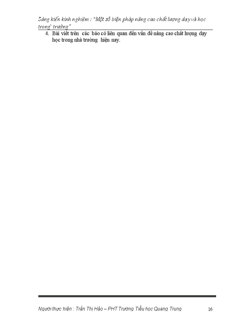 image for page Một số biện pháp nâng cao chất lượng dạy và học Sáng kiến kinh nghiệm dạy học