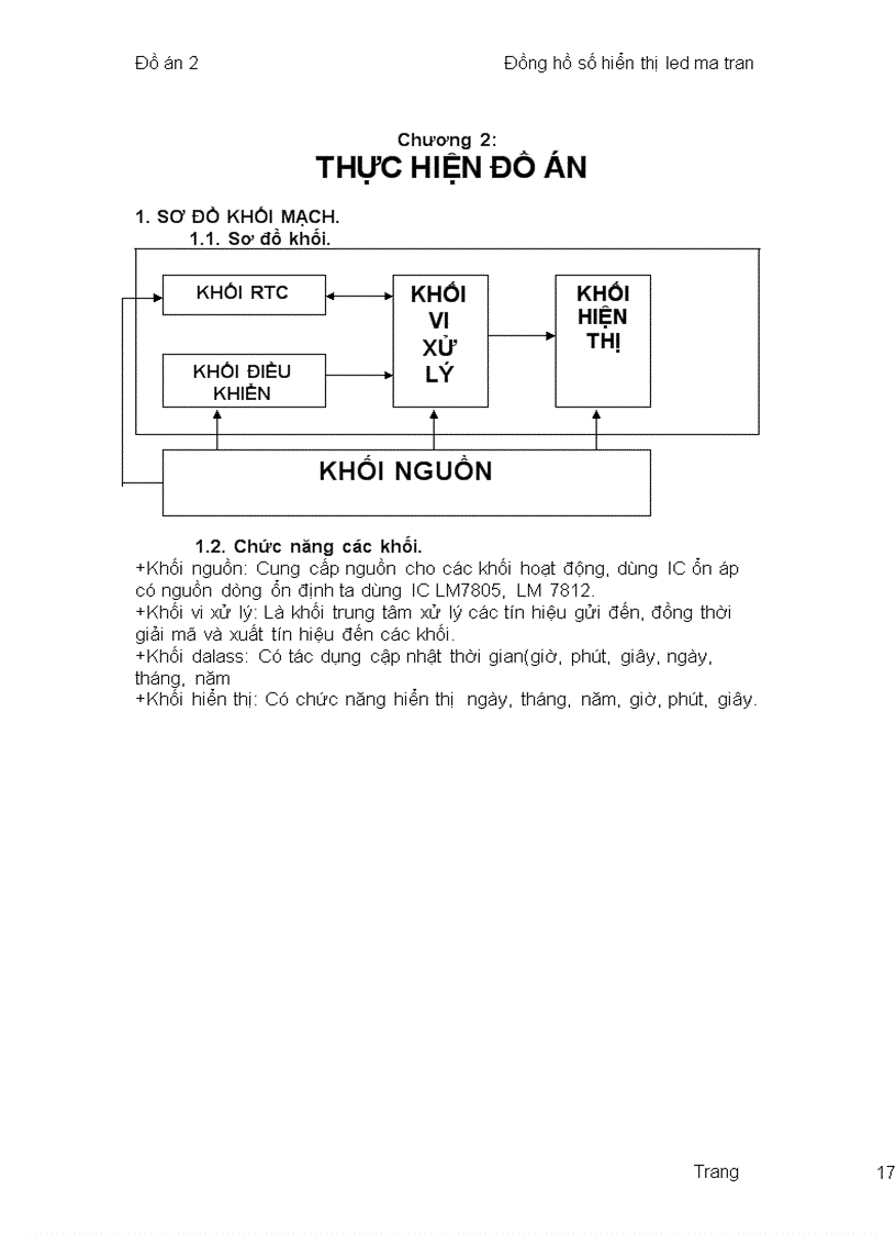 image for page Đồng hồ số hiển thị bằng led ma trận