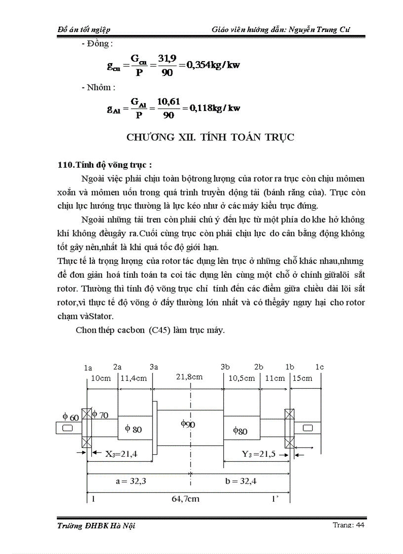 image for page Thiết kế động cơ không đồng bộ 3 pha rôtor lồng sóc