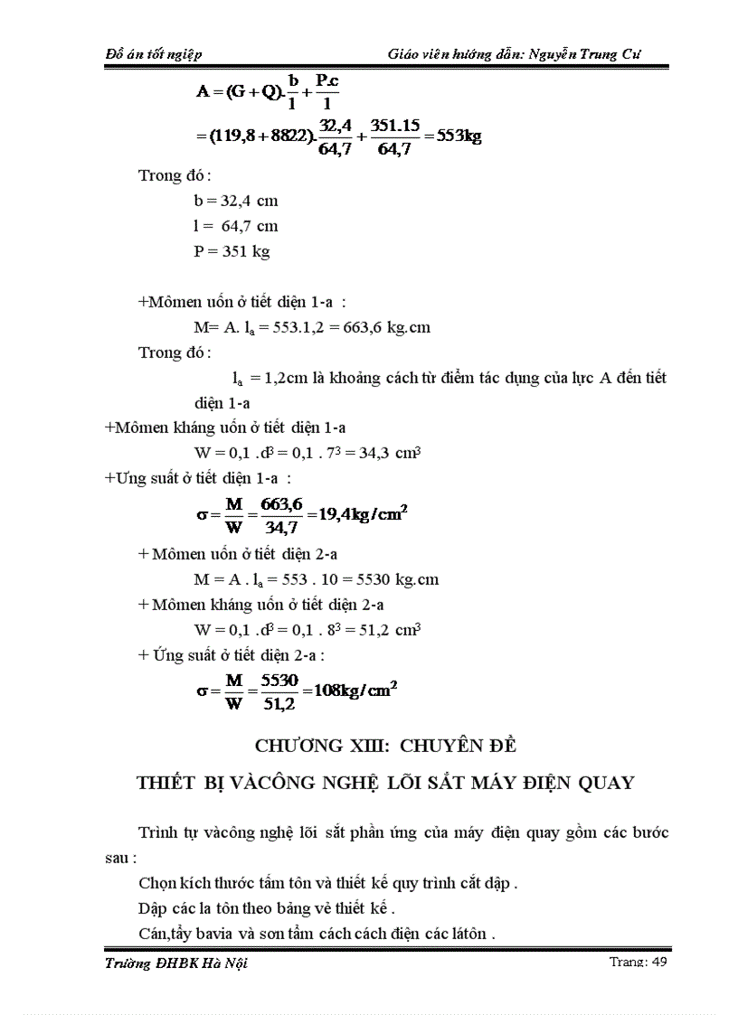 image for page Thiết kế động cơ không đồng bộ 3 pha rôtor lồng sóc