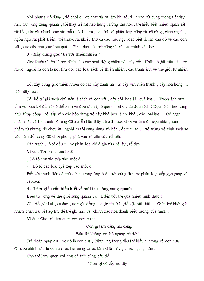 image for page Một số thủ thuật gây hứng thú cho trẻ em 5 6 tuổi nhằm nâng cao chất lượng môn học làm quen với môi trường xung quanh
