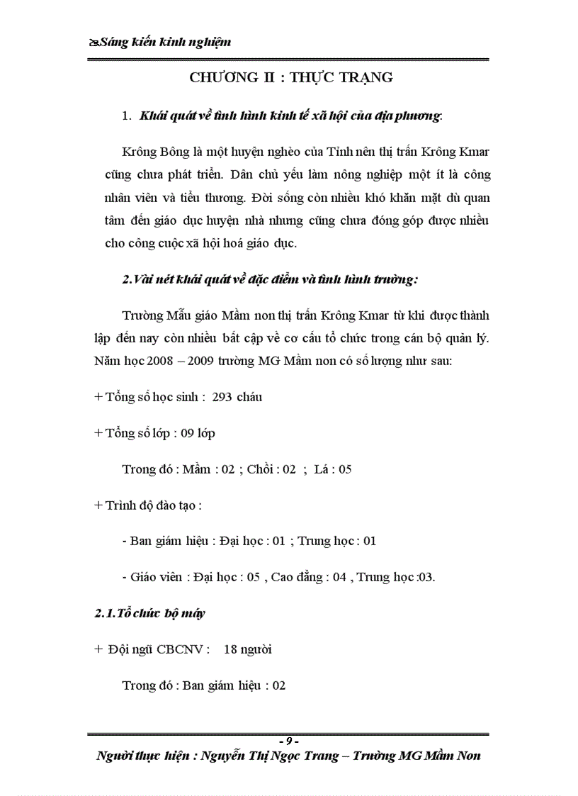 image for page MỘT SỐ BIỆN PHÁP NÂNG CAO CHẤT LƯỢNG GIÁO DỤC ÂM NHẠC TRONG ĐỜI SỐNG HẰNG NGÀY ĐỐI VỚI TRẺ Ở TRƯỜNG MẦM NON Sáng kiến kinh nghiệm dạy học