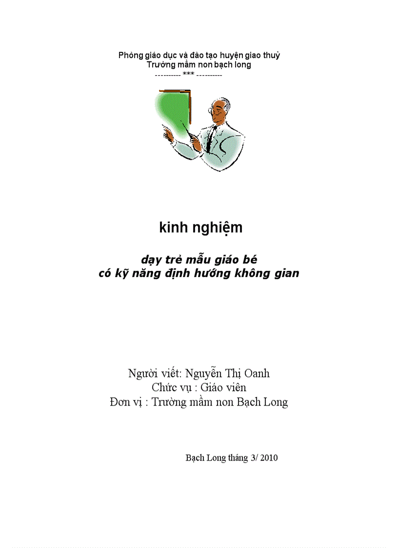 image for page Dạy trẻ mẫu giáo bé có kỹ năng định hướng không gian sáng kiến kinh nghiệm dạy học