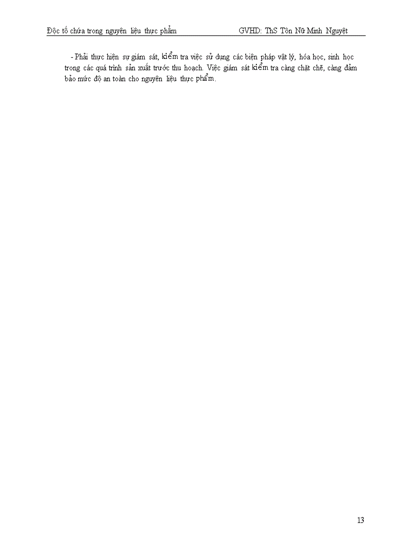 image for page Tìm hiểu về độc tố chứa trong nguyên liệu thực phẩm