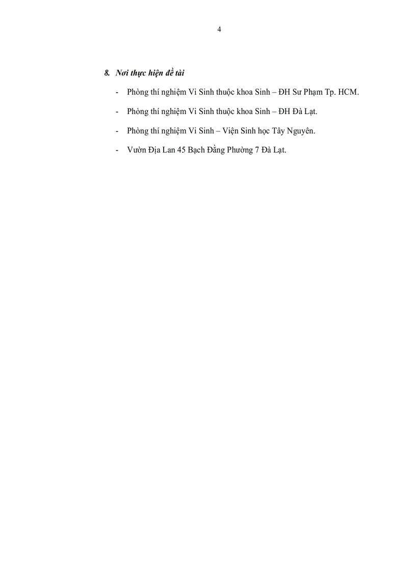 image for page Nghiên cứu khả năng sinh hoạt chất đối kháng vi sinh vật gây bệnh cho cây trồng của các chủng nấm sợi phân lập từ rừng Đà Lạt