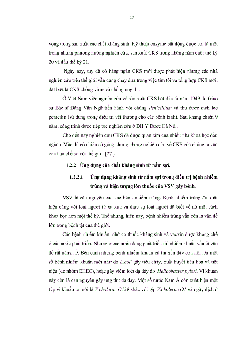 image for page Nghiên cứu khả năng sinh hoạt chất đối kháng vi sinh vật gây bệnh cho cây trồng của các chủng nấm sợi phân lập từ rừng Đà Lạt
