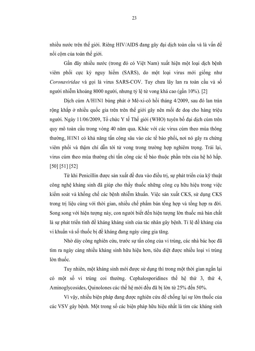 image for page Nghiên cứu khả năng sinh hoạt chất đối kháng vi sinh vật gây bệnh cho cây trồng của các chủng nấm sợi phân lập từ rừng Đà Lạt
