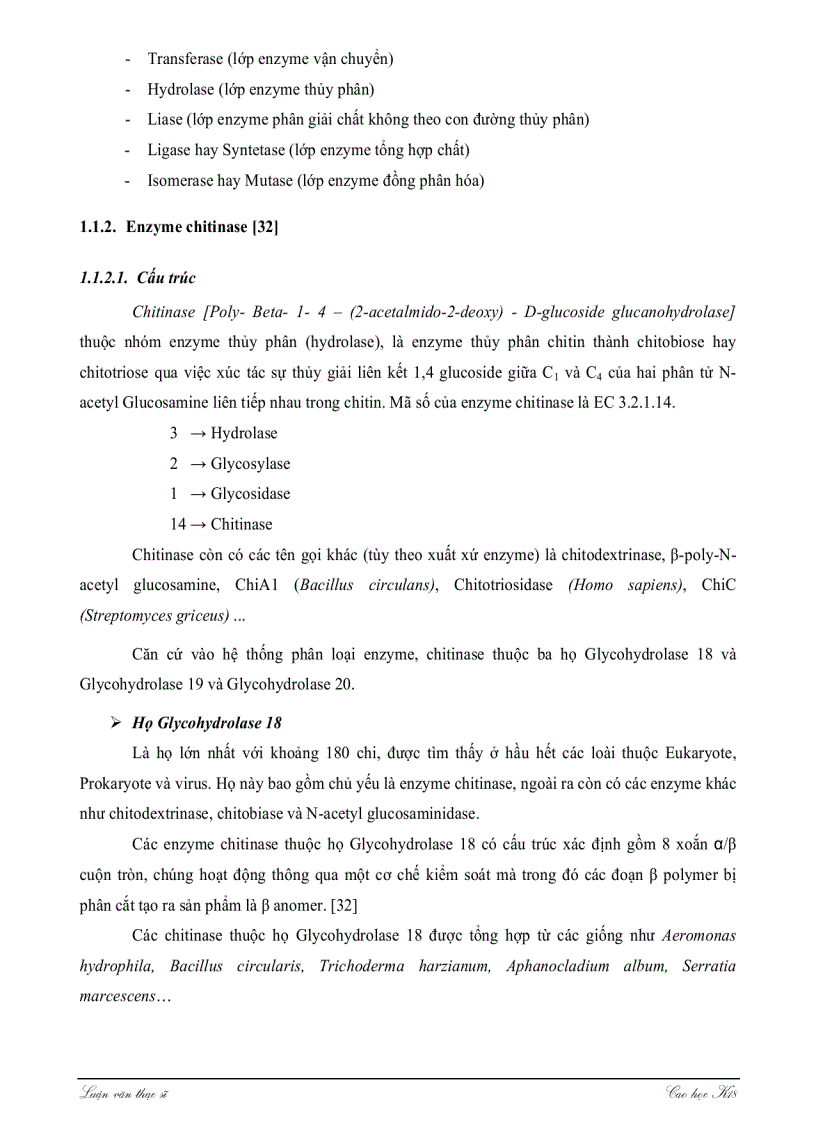 image for page Khảo sát khả năng sinh tổng hợp ENZYME CHITINASE của một số chủng nấm sợi thuộc giống ASPERGILLUS TRICHODERMA và ứng dụng