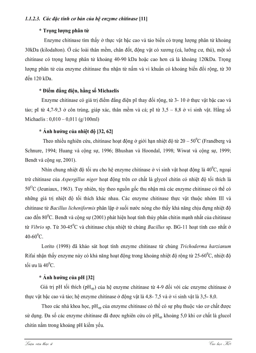 image for page Khảo sát khả năng sinh tổng hợp ENZYME CHITINASE của một số chủng nấm sợi thuộc giống ASPERGILLUS TRICHODERMA và ứng dụng