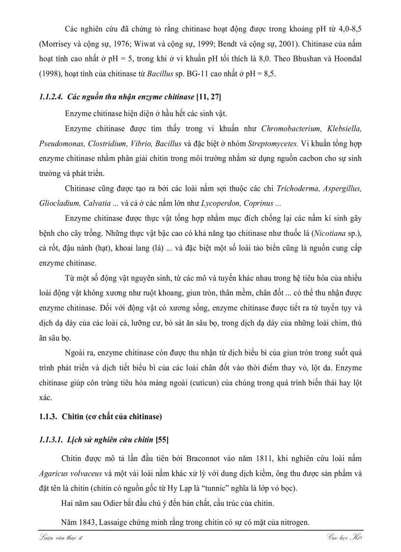 image for page Khảo sát khả năng sinh tổng hợp ENZYME CHITINASE của một số chủng nấm sợi thuộc giống ASPERGILLUS TRICHODERMA và ứng dụng