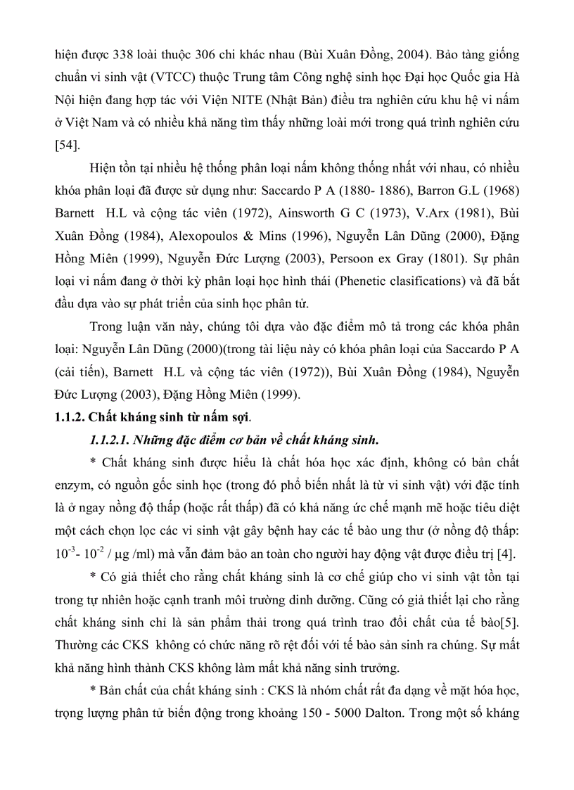 image for page Khảo sát khả năng sinh kháng sinh của các chủng nấm sợi phân lặp từ rừng ngập mặn huyện Cần Giờ thành phố Hồ Chí Minh