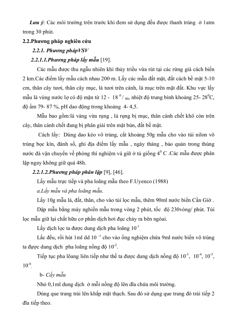 image for page Khảo sát khả năng sinh kháng sinh của các chủng nấm sợi phân lặp từ rừng ngập mặn huyện Cần Giờ thành phố Hồ Chí Minh