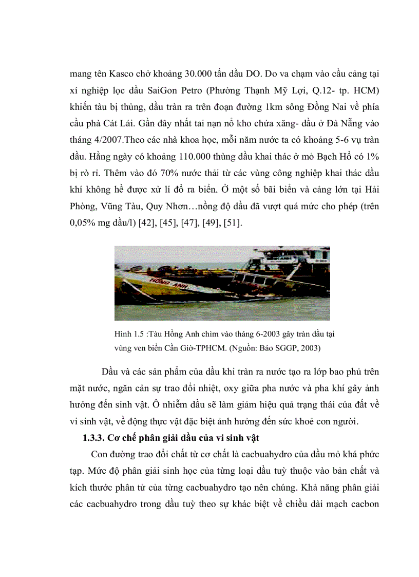 image for page Nghiên cứu khả năng phân giải CACBUAHYDRO của một số chủng nấm sợi phân lập từ rừng ngập mặn Cần Giờ