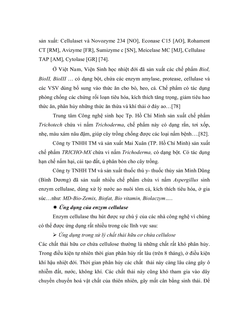 image for page Nghiên cứu khả năng sinh Enzym Cellulase của một số chủng nấm sợi phân lập từ rừng ngập mặn Cần Giờ