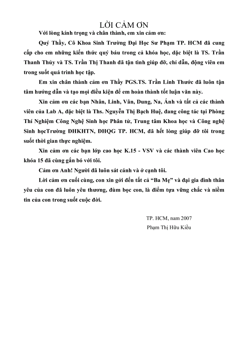 image for page Ứng dụng phương pháp PCR POLYMERASE CHAIN REACTION và phương pháp nuôi cấy để khảo sát sự nhiễm vi sinh vật gây bệnh trong thực phẩm đường phố