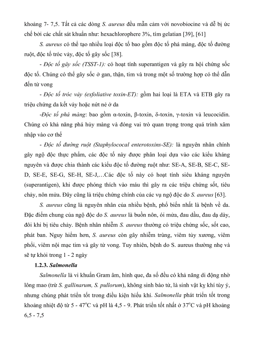 image for page Ứng dụng phương pháp PCR POLYMERASE CHAIN REACTION và phương pháp nuôi cấy để khảo sát sự nhiễm vi sinh vật gây bệnh trong thực phẩm đường phố