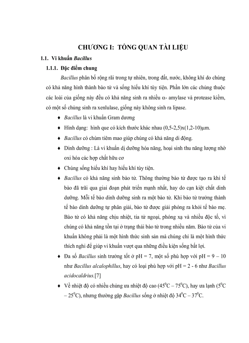 image for page Nghiên cứu tuyển chọn chủng vi khuẩn BACILLUS phân lập từ đất vườn sinh PROTEASE kiềm