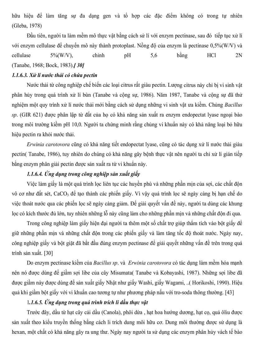 image for page Nghiên cứu sự tổng hợp cảm ứng Pectinase ở một số chủng Bacillus