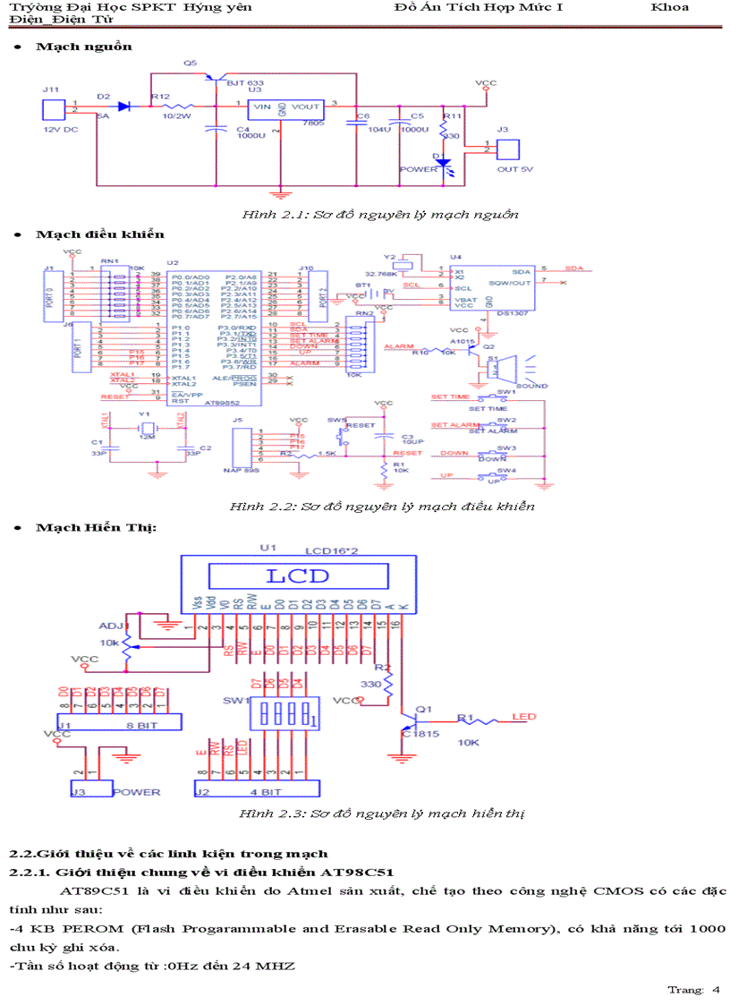 image for page Đồng hồ hiển thị thời gian thực trên lcd có hẹn giờ