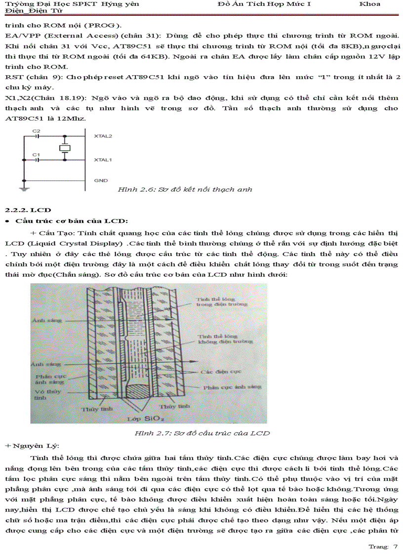 image for page Đồng hồ hiển thị thời gian thực trên lcd có hẹn giờ