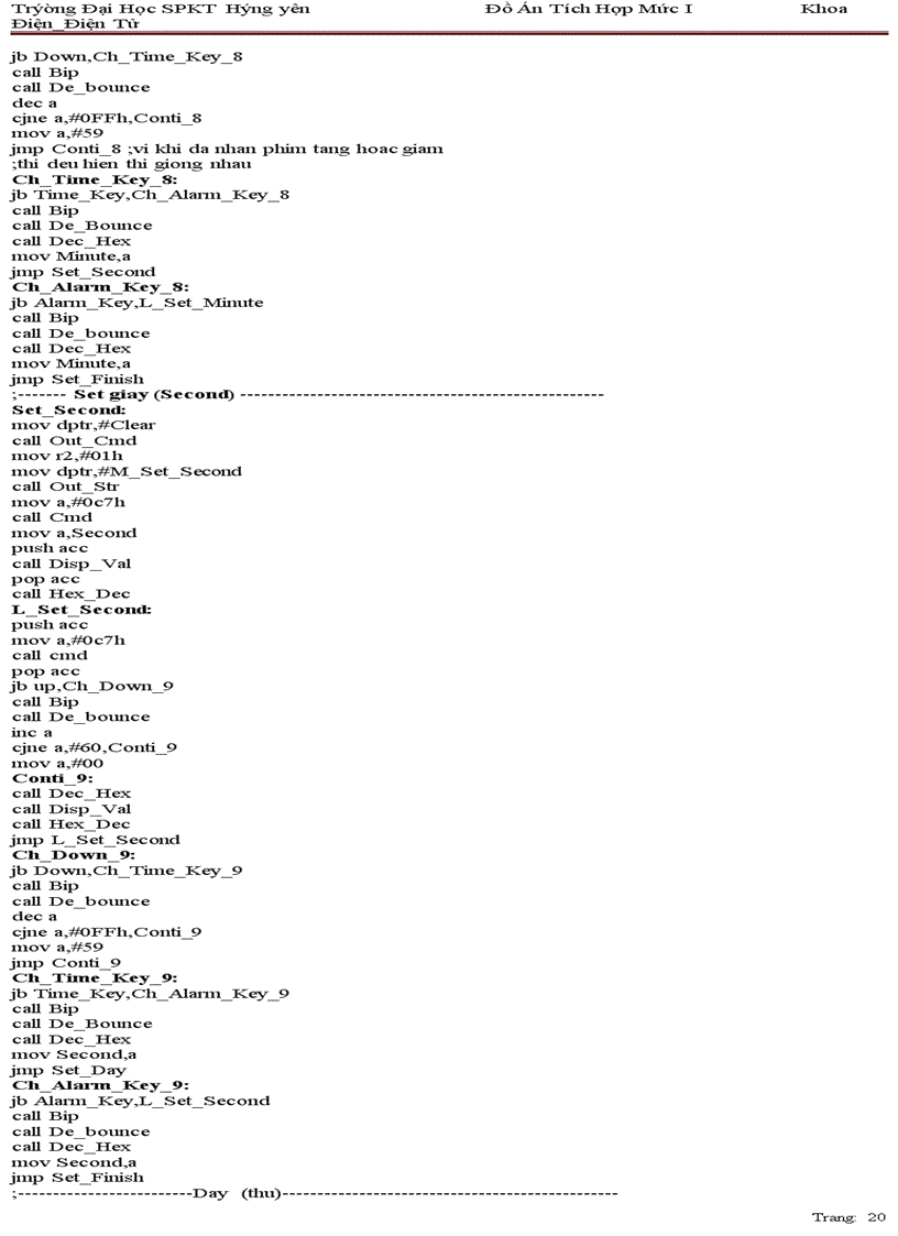 image for page Đồng hồ hiển thị thời gian thực trên lcd có hẹn giờ