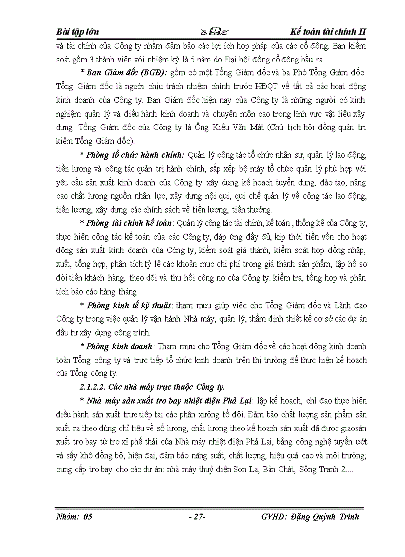 image for page Kế toán tiền lương và các khoản trích theo lương tại Công ty Cổ phần Sông Đà Cao Cường