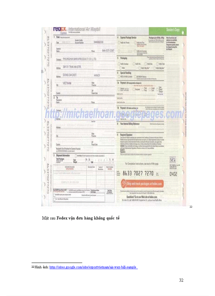 image for page Bộ chứng từ xuất nhập khẩu của doanh nghiệp Việt Nam