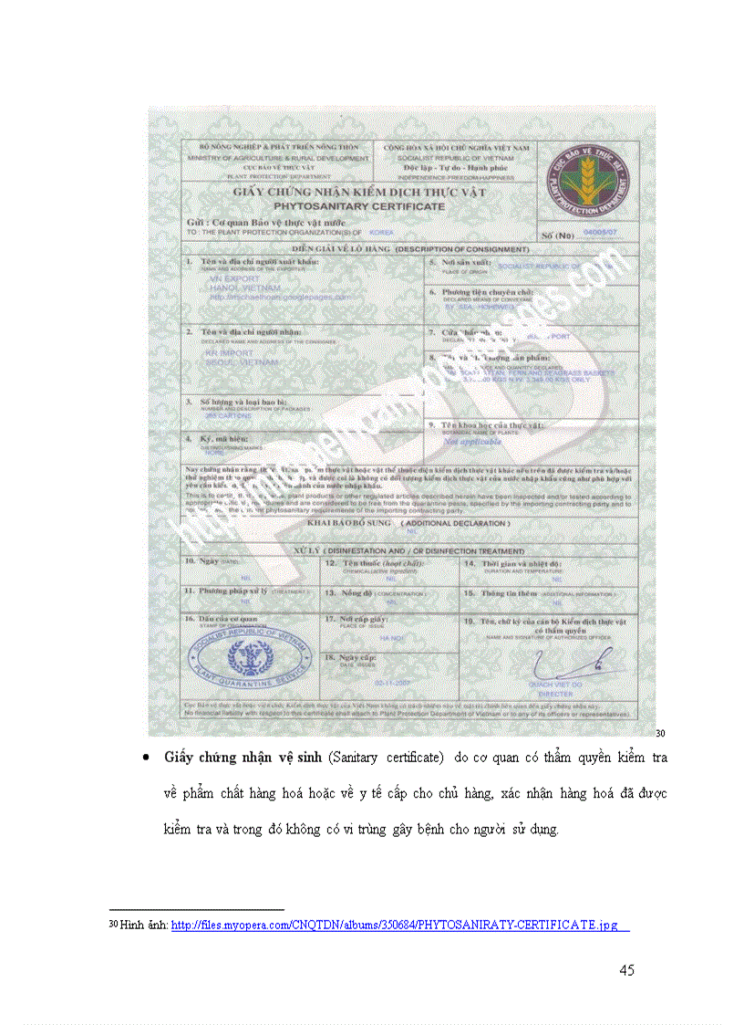 image for page Bộ chứng từ xuất nhập khẩu của doanh nghiệp Việt Nam