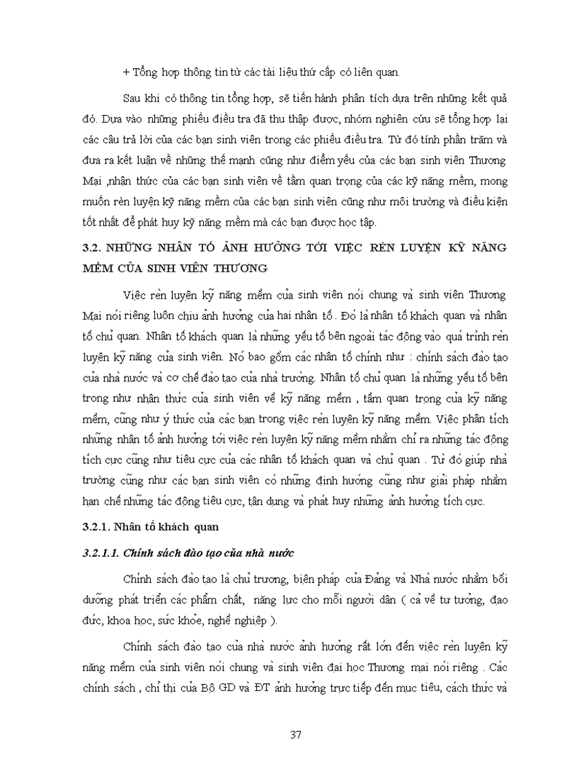 image for page Khảo sát kỹ năng mềm của sinh viên Đại học Thương Mại