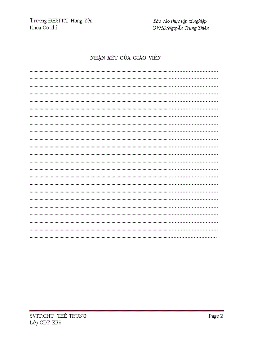 image for page Báo cáo thực tập tại xí nghiệp cơ khí Long An