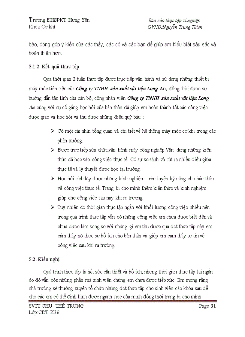 image for page Báo cáo thực tập tại xí nghiệp cơ khí Long An