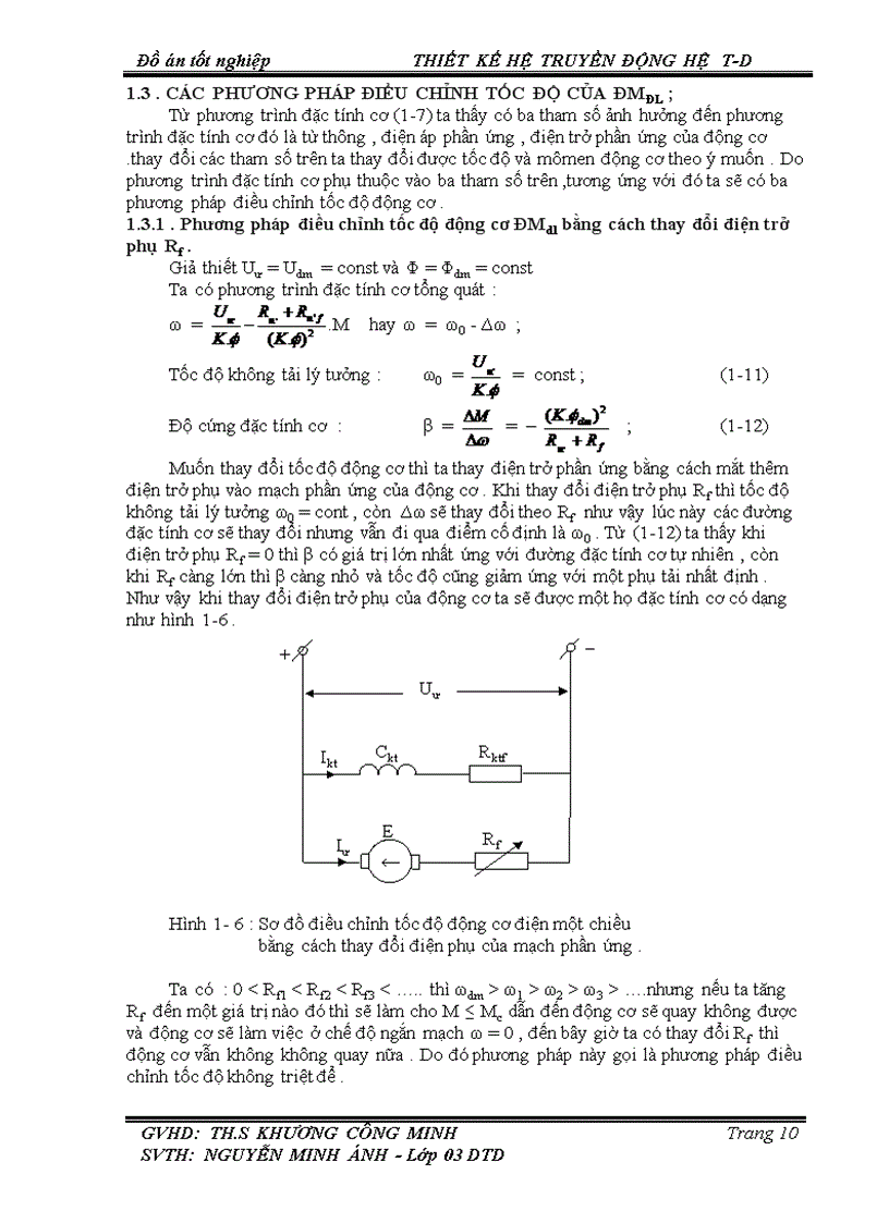 image for page Thiết kế hệ truyền động hệ t d