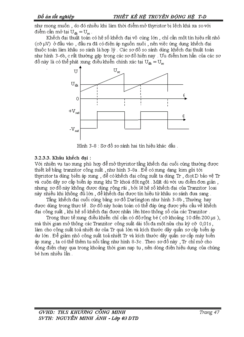 image for page Thiết kế hệ truyền động hệ t d